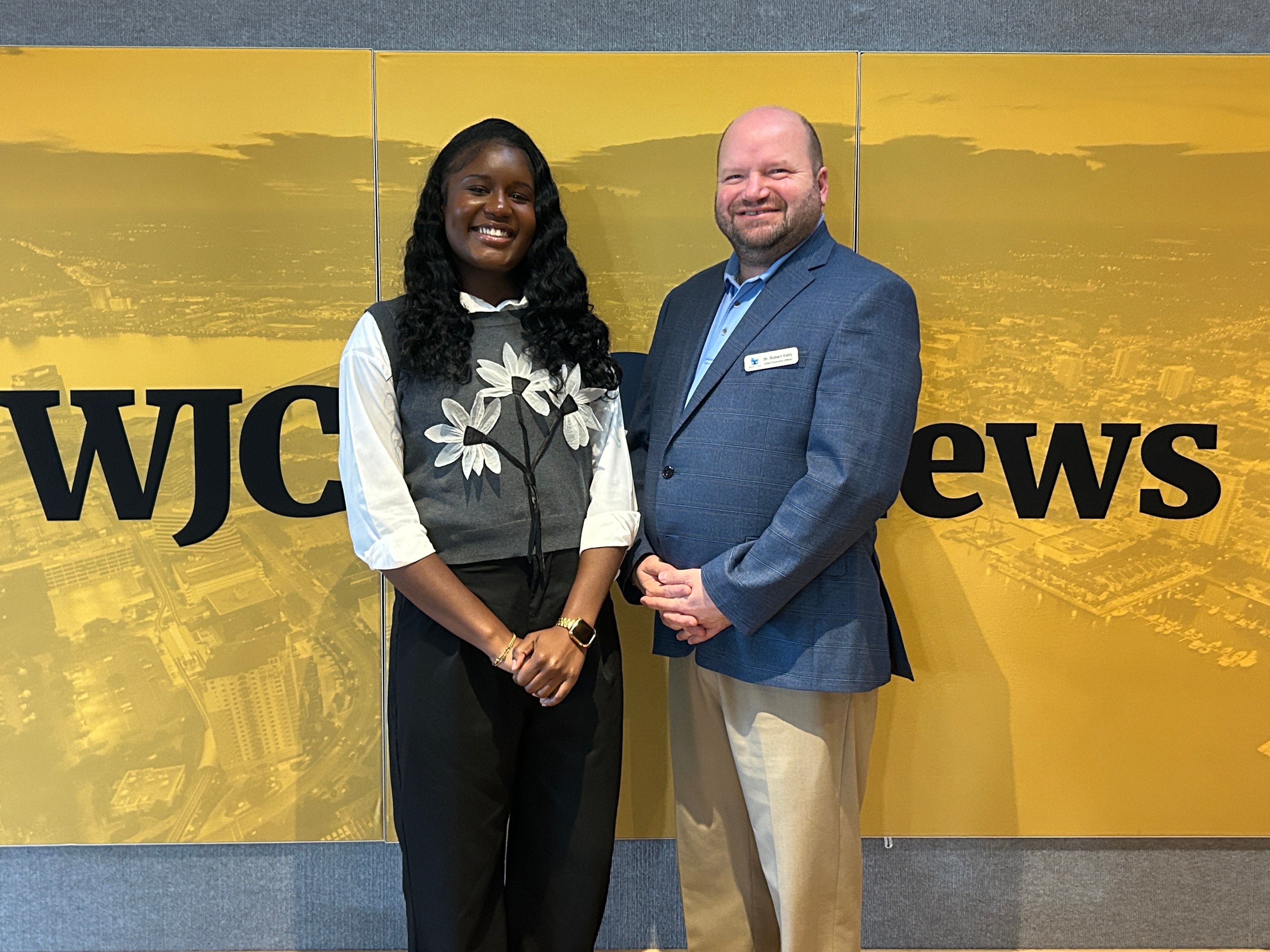 Moya and Dr. Kelly at First Coast Connect