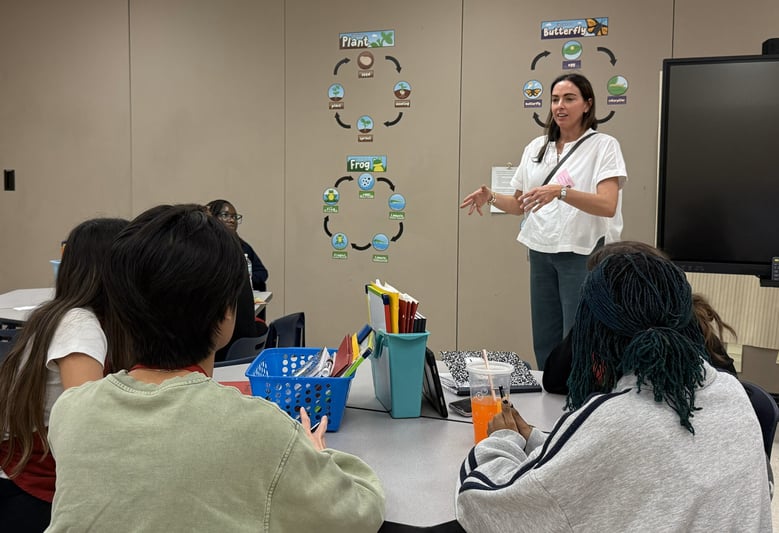 Kirsten Martino at Tutoring 
